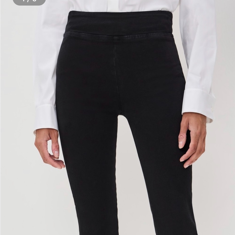Frame Denim Classic Black Trousers